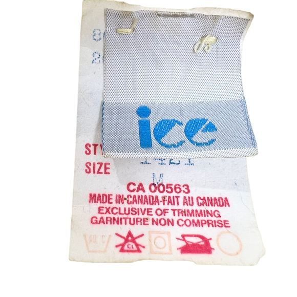 Vintage 80s 90s pale yellow dolman sleeve jacquard knit retro sweater M - Picture 11 of 12